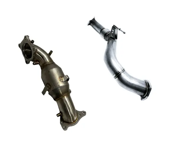 Plm Power Driven 2022+ Honda Civic 1.5T Turbo Downpipe & Front Pipe 1