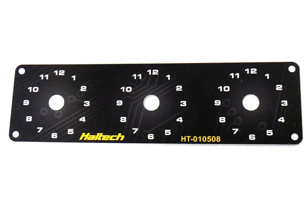 Haltech Triple Switch Panel Only 1