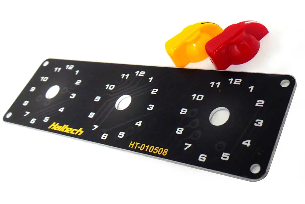 Haltech Triple Switch Panel Kit 1
