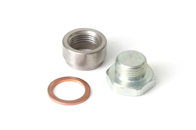 Haltech O2 Sensor Weld-On Bung - 303 Stainless Steel Thread: M18 X1.5 1