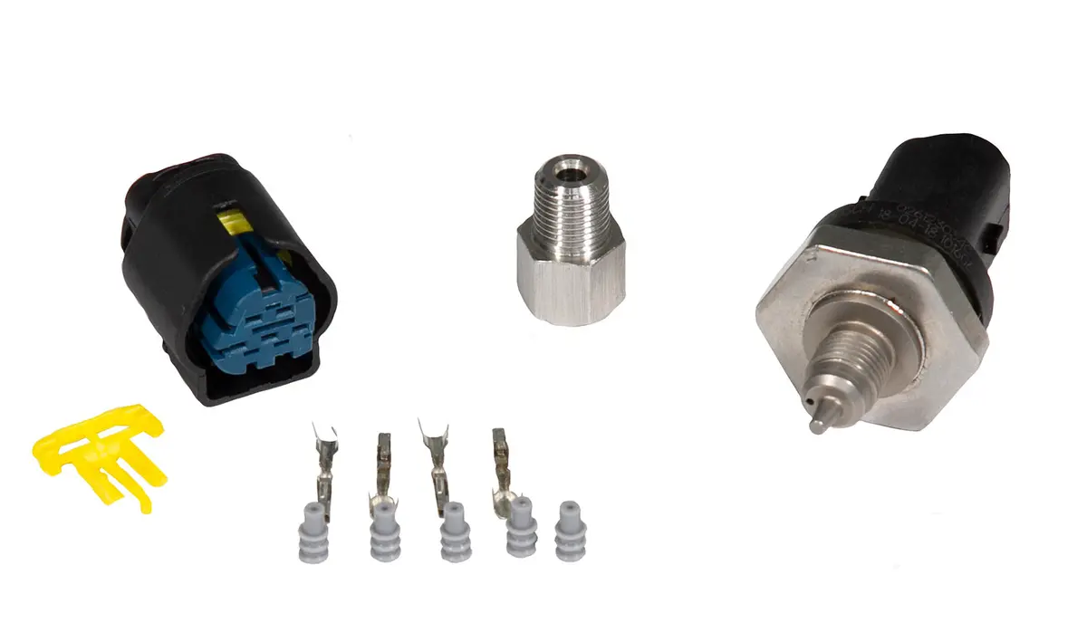 Haltech Bosch 145 Psi Fluid Pressure And Temperature Sensor Thread: M10 X 1.0 1