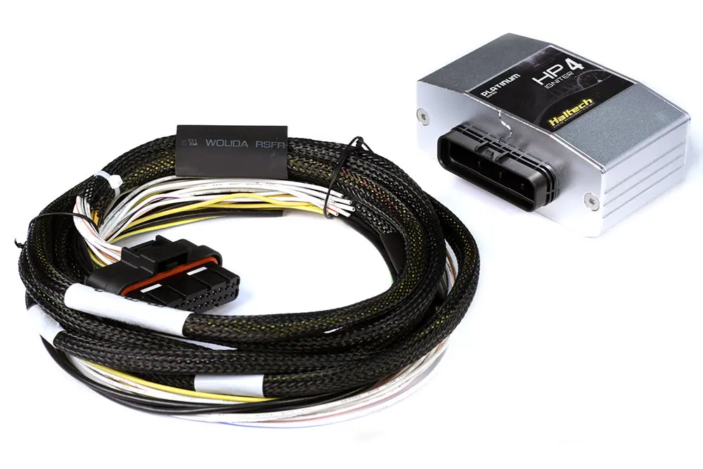 Haltech Hpi4 - High Power Igniter - 15 Amp Quad Channel Flying Lead Kit Length: 2.0M (78") 1