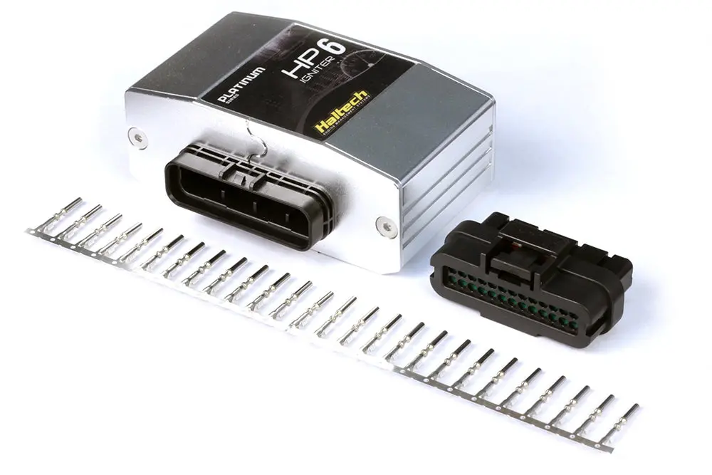 Haltech Hpi6 - High Power Igniter - 15 Amp Six Channel With Plug & Pins 1