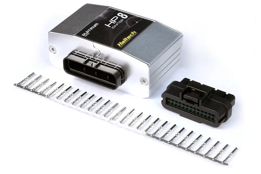 Haltech Hpi8 - High Power Igniter - 15 Amp Eight Channel With Plug & Pins 1