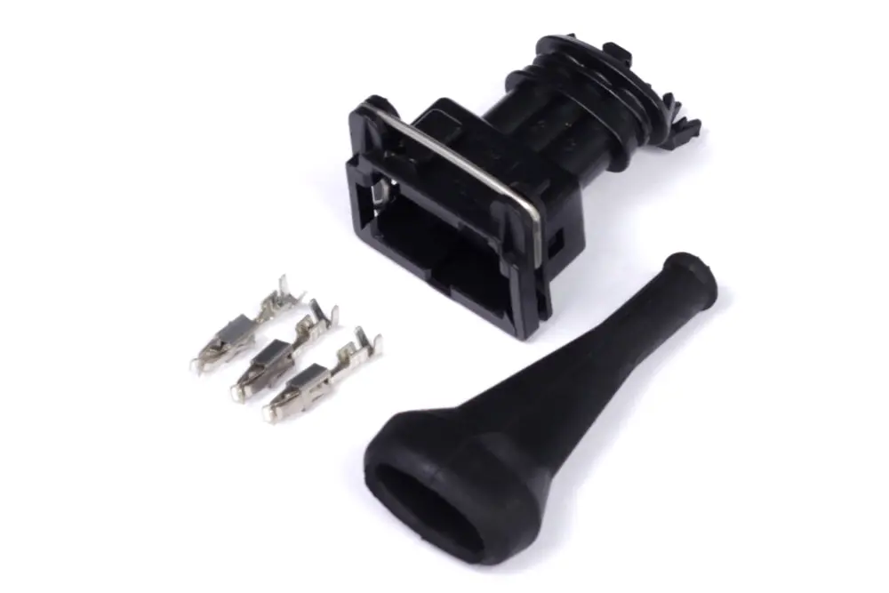 Haltech Plug And Pins Only - Bosch 3 Pin Junior Timer Female Connector 1