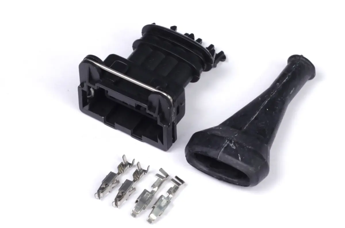 Haltech Plug And Pins Only - Bosch 4 Pin Junior Timer Female Connector 1