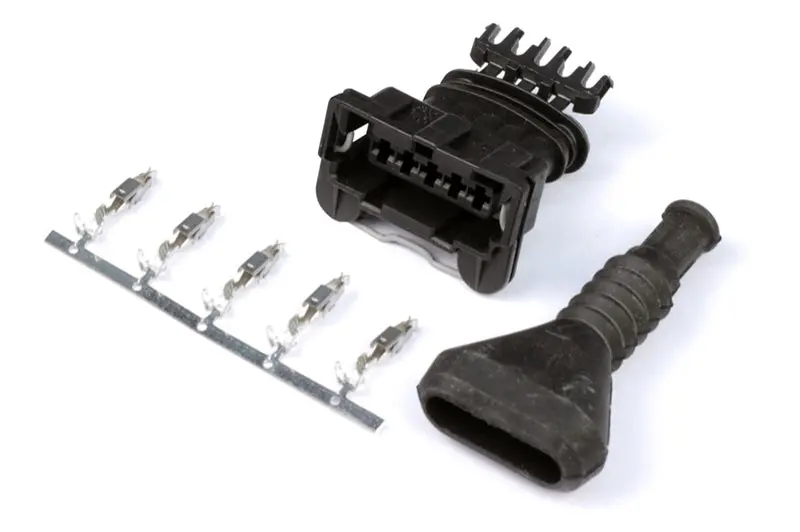 Haltech Plug And Pins Only - Bosch 5 Pin Junior Timer Female Connector 1