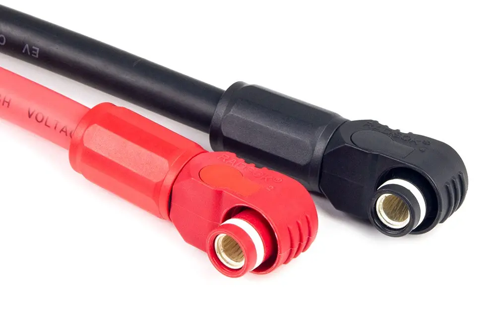 Haltech 1Awg Terminated Cable Pair (6M) Length: 6M 2