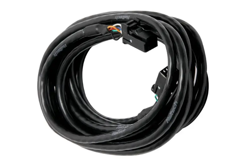 Haltech Can Cable 8 Pin Black Tyco To 8 Pin Black Tyco Length: 3000Mm (120") 1
