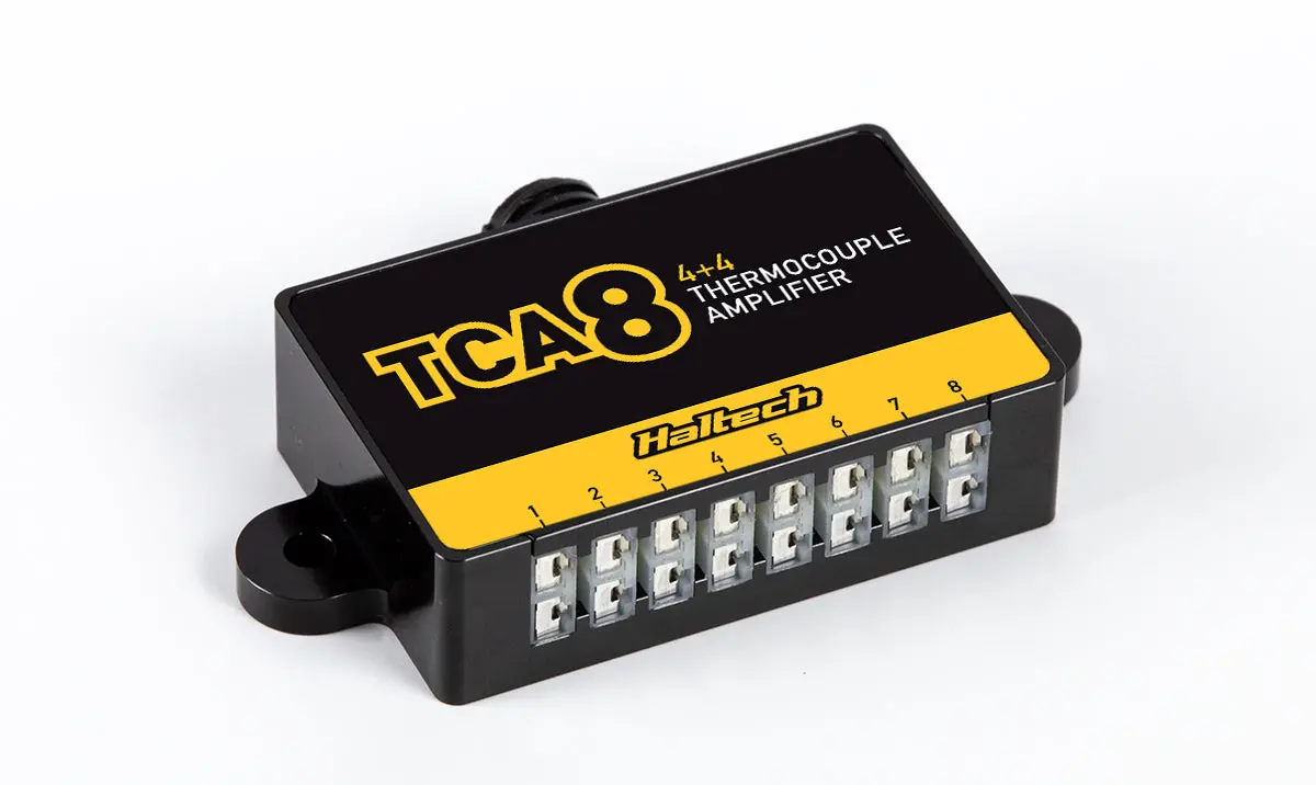 Haltech Tca-8 (4+4) Eight Channel Thermocouple Amplifier Programmed As Tca-4A And Tca-4B 1