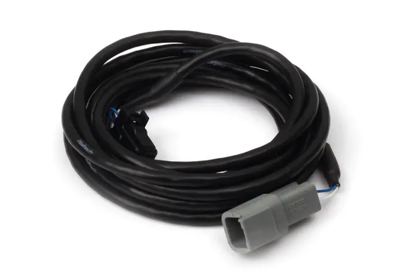 Haltech Tyco Can Dash Adaptor Cable. Female Deutsch Dtm-2 To 8 Pin Black Tyco Length: 2.4M (96") 1