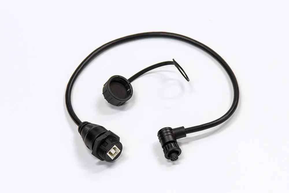 Haltech Waterproof (Type B) Usb Extension Cable For Elite Pro Plug-In Ecu / Ic-7 Length: 400Mm (16") 1