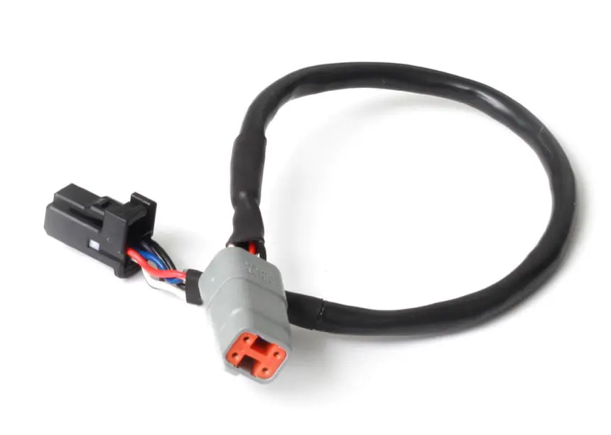 Haltech Elite Can Cable Dtm-4 To 8 Pin Black Tyco Length: 150Mm (6") 1