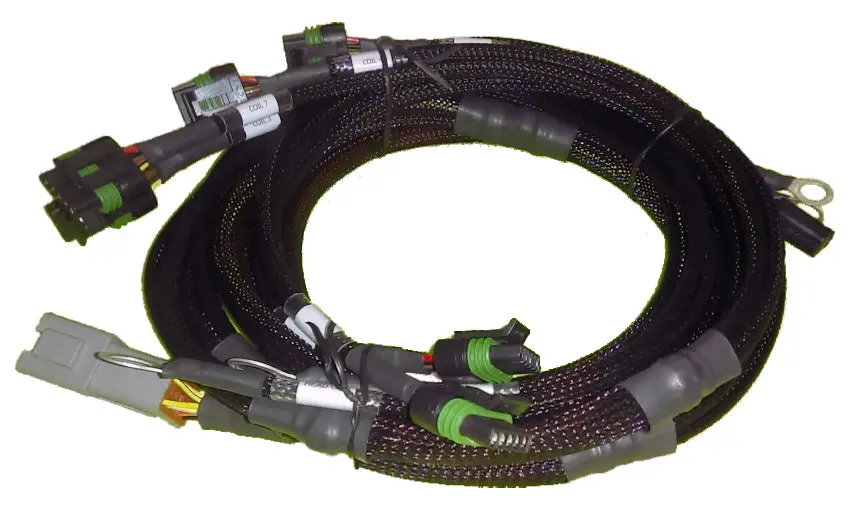 Haltech V8 Ford Small/Big Block 8 X Individual High Output Ign-1A Inductive Coil Harness 1