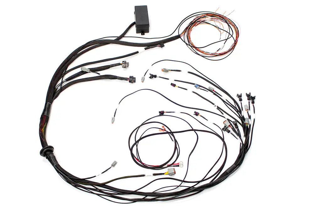 Haltech Elite 1500 Mazda 13B S4/5 Cas With Flying Lead Ignition Terminated Harness Injector Connector: Bosch Ev1 1
