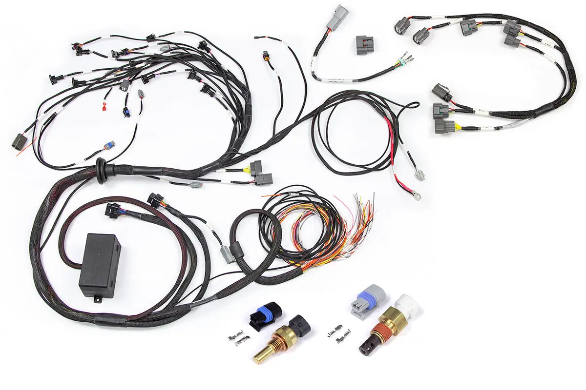 Haltech Elite 2000/2500 Terminated Harness For Nissan Rb Twin Cam With Cas Harness And Series 2 (Late) Ignition Type Sub Harness 1