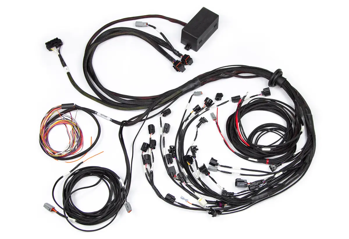 Haltech Elite 2500 Terminated Engine Harness For Ford Falcon Ba/Bf Barra 4.0L I6 Injector Connector: Factory Bosch Ev1 1