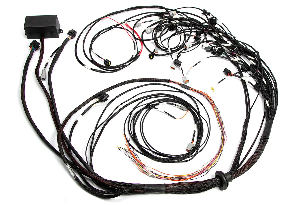 Haltech Elite 2500 Terminated Engine Harness For Ford Falcon Fg Barra 4.0L I6 Injector Connector: Factory Bosch Ev1 1