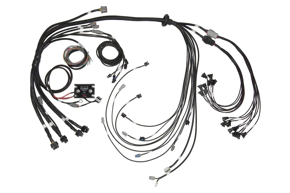 Haltech Elite 2500 & Rem 16 Inj V8 Small/Big Block Gm, Ford & Chrysler Terminated Harness Injector Connector: Bosch Ev1 1