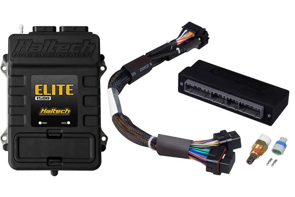 Haltech Elite 1500 + Mitsubishi Evo 1-3 Plug 'N' Play Adaptor Harness Kit 1