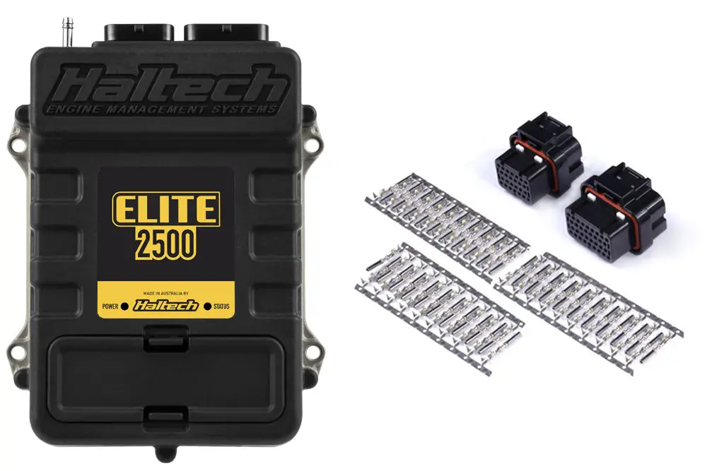 Haltech Elite 2500 Ecu + Plug And Pin Set 1