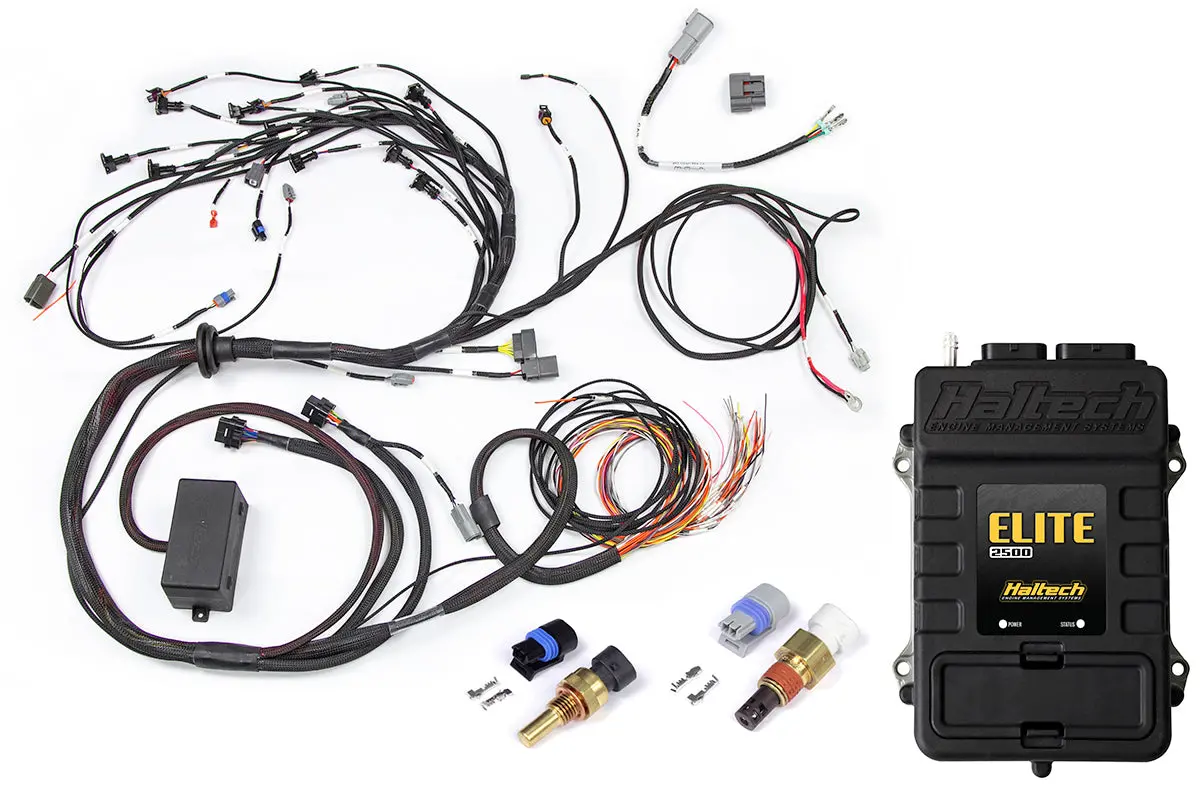 Haltech Elite 2500 + Terminated Harness Kit For Nissan Rb Engines (No Ignition Sub-Harness, No Cas Sub-Harness) 1
