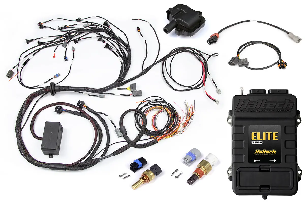 Haltech Elite 2500 + Terminated Harness Kit For Nissan Rb30 Single Cam With Ls1 Coil & Cas Sub-Harness 1