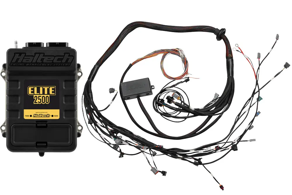 Haltech Elite 2500 + Toyota 2Jz Hpi6 Terminated Harness Kit Injector Connector: Bosch Ev1 1