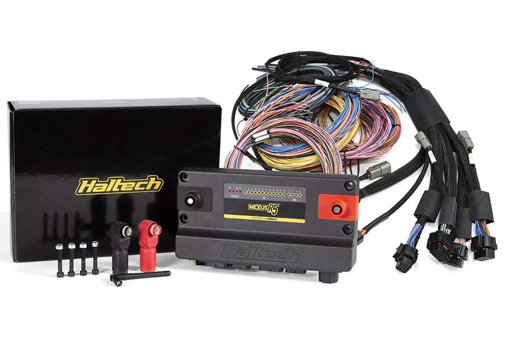 Haltech Nexus R5 + Universal Wire-In Harness Kit Length: 2.5M (8') 1