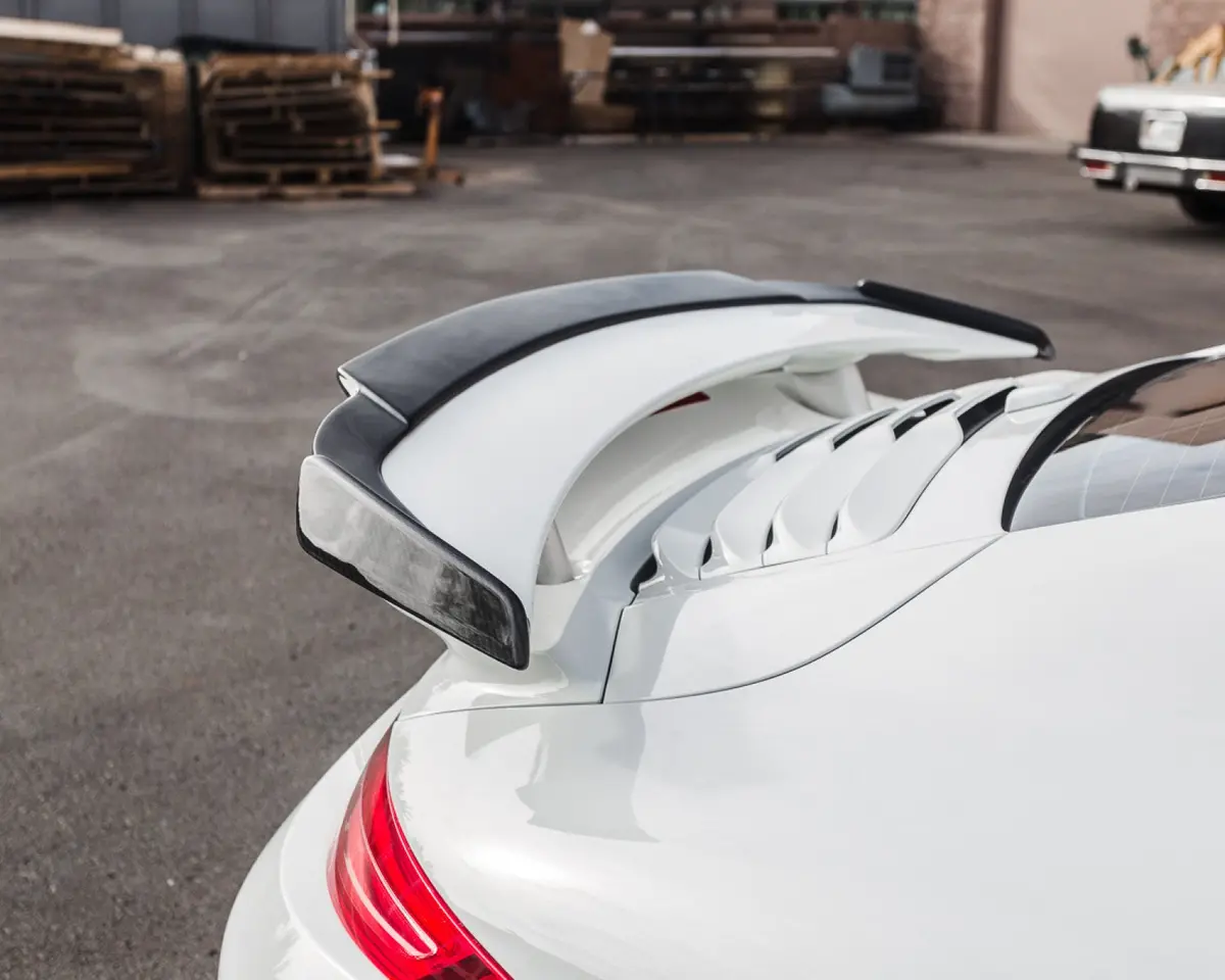 Vr Aero Carbon Fiber Wing Lip Spoiler Porsche 991 Turbo | Turbo S 2