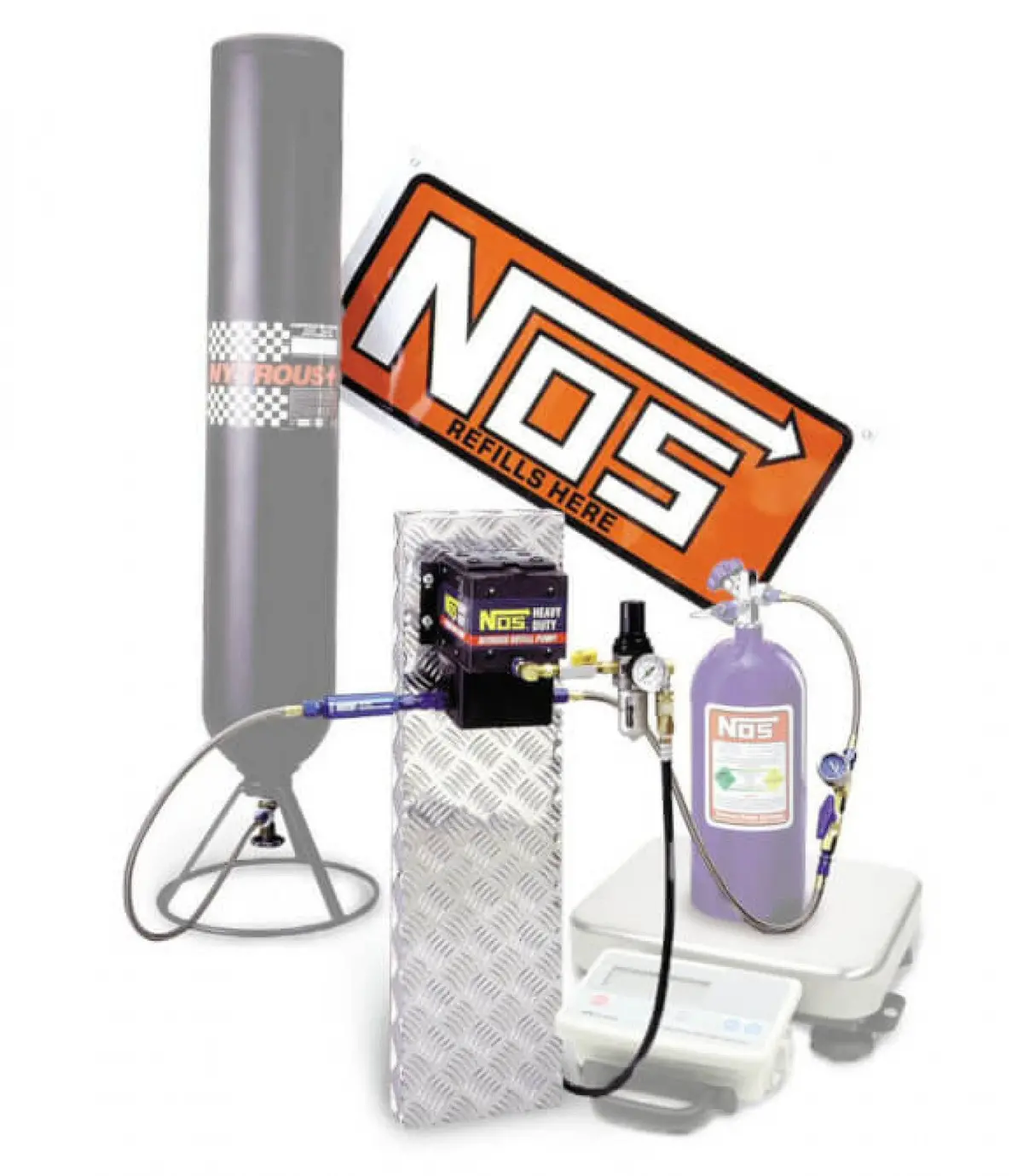Nos Nitrous Refill Station Transfer Pump Kit 1