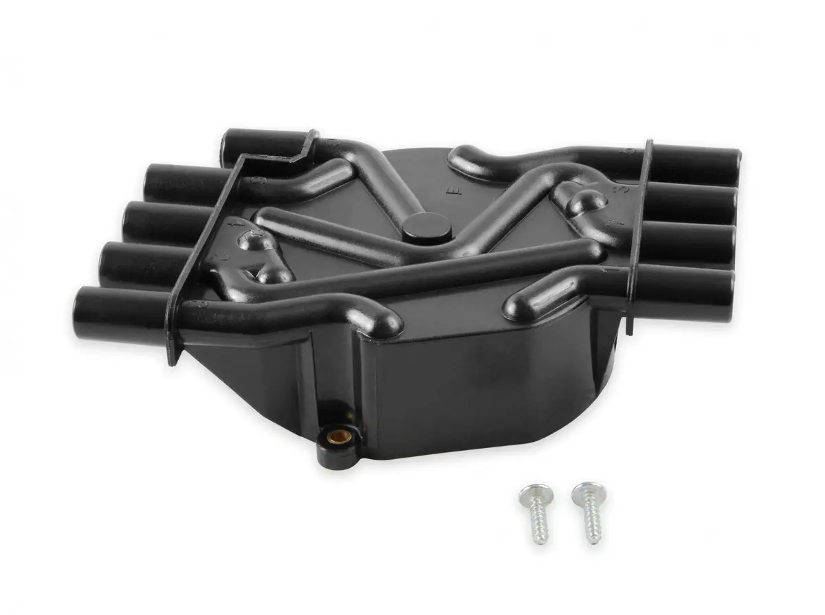 Accel Distributor Cap - Chevy / Gmc Vortec - V8 - Female - Socket Style - Crab - Black 1