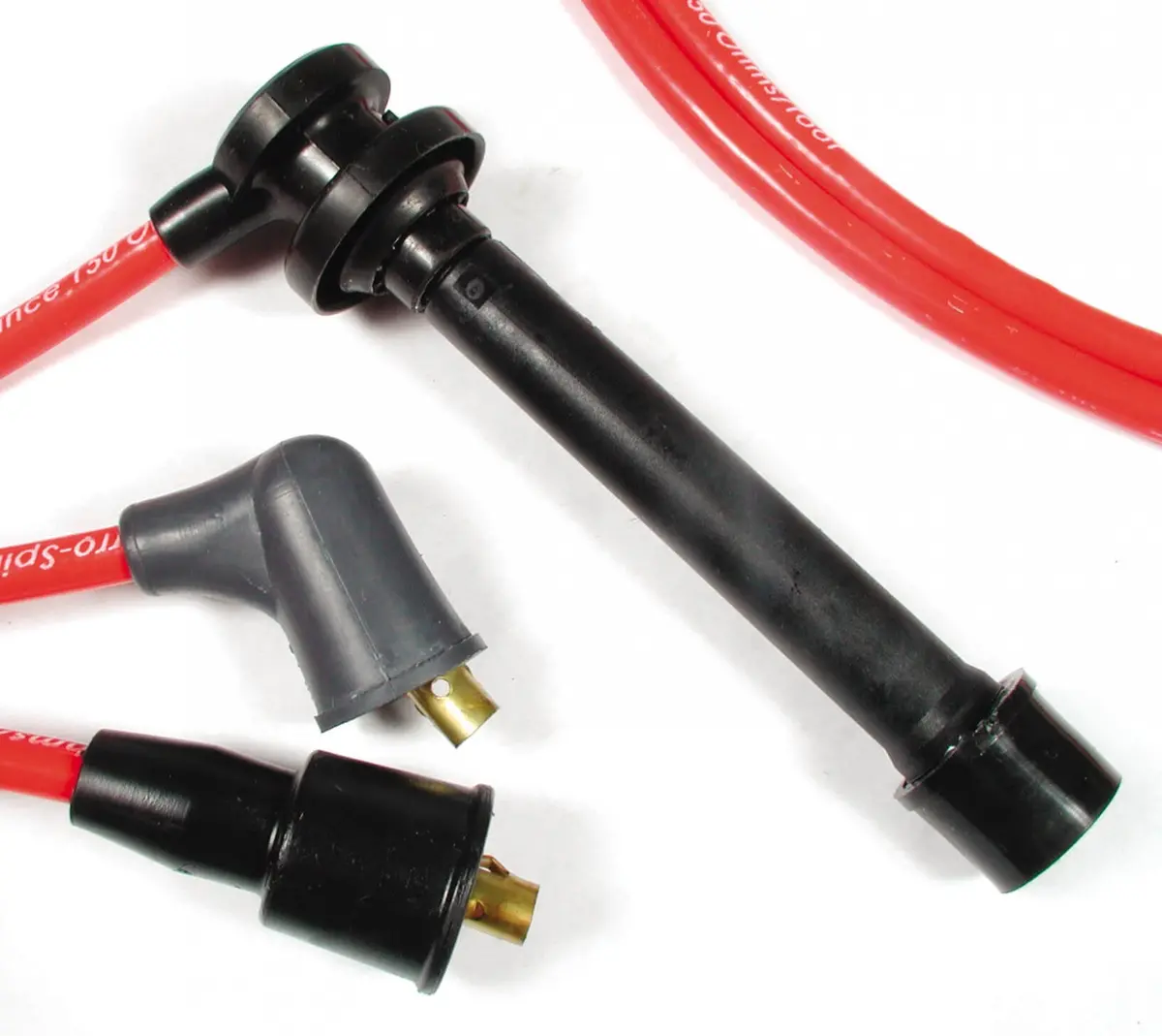 Accel Spark Plug Wires - 8Mm Thundersport Cust Fit Red 1