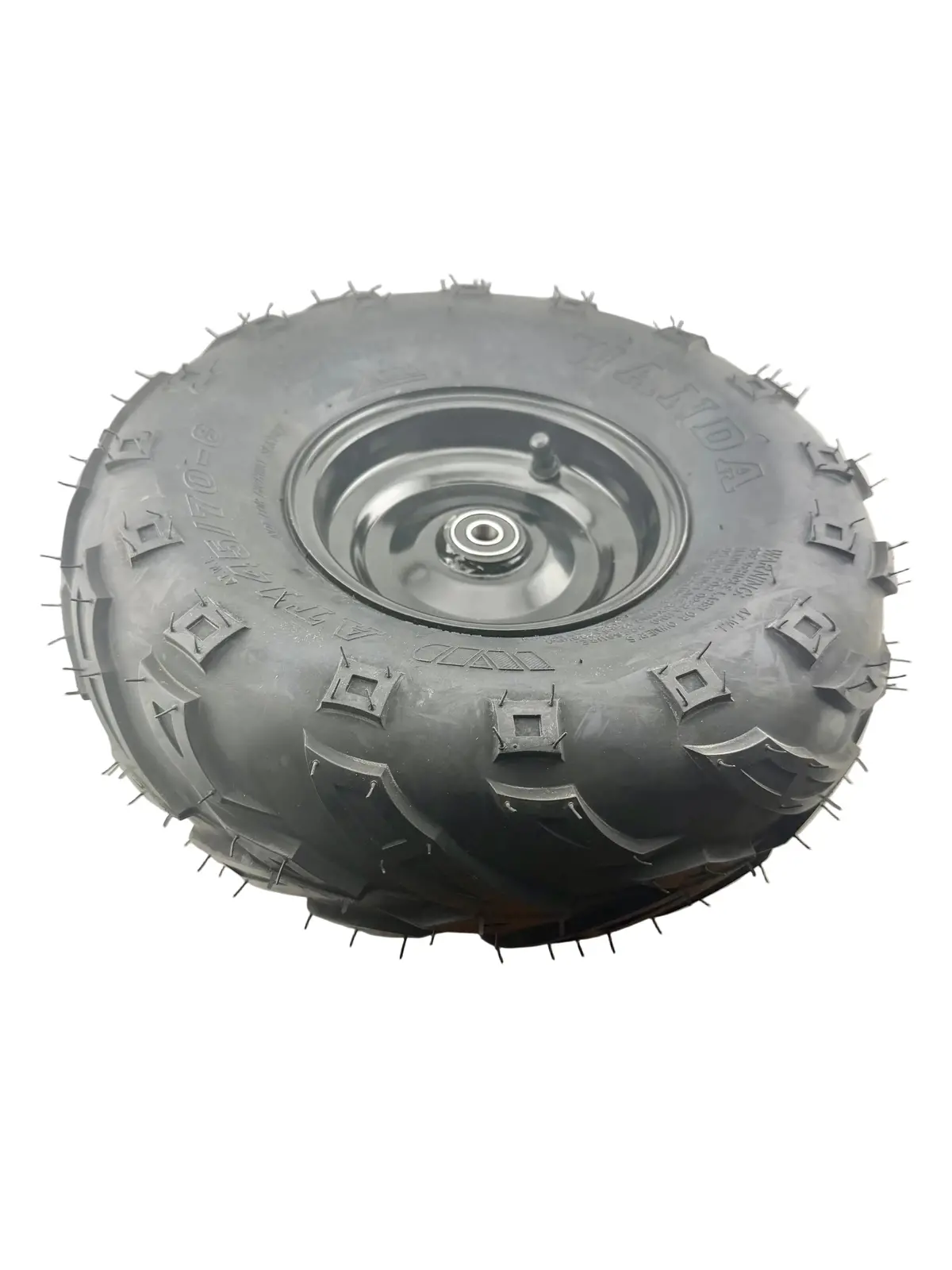 Front Left Wheel Assembly With Rim & Tire For Coleman Kt196 & Ck196 196Cc 6.5 Hp Go-Karts (Blemished) 2