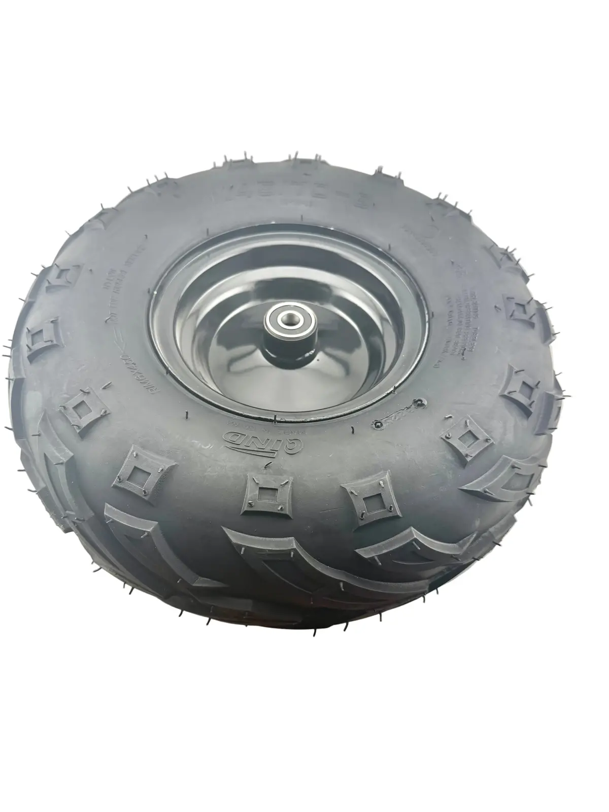 Front Wheel Assembly With 145/70-6 Tire For Motovox Mbx10 And Mbx11 Mini Bikes (Blemished) 2
