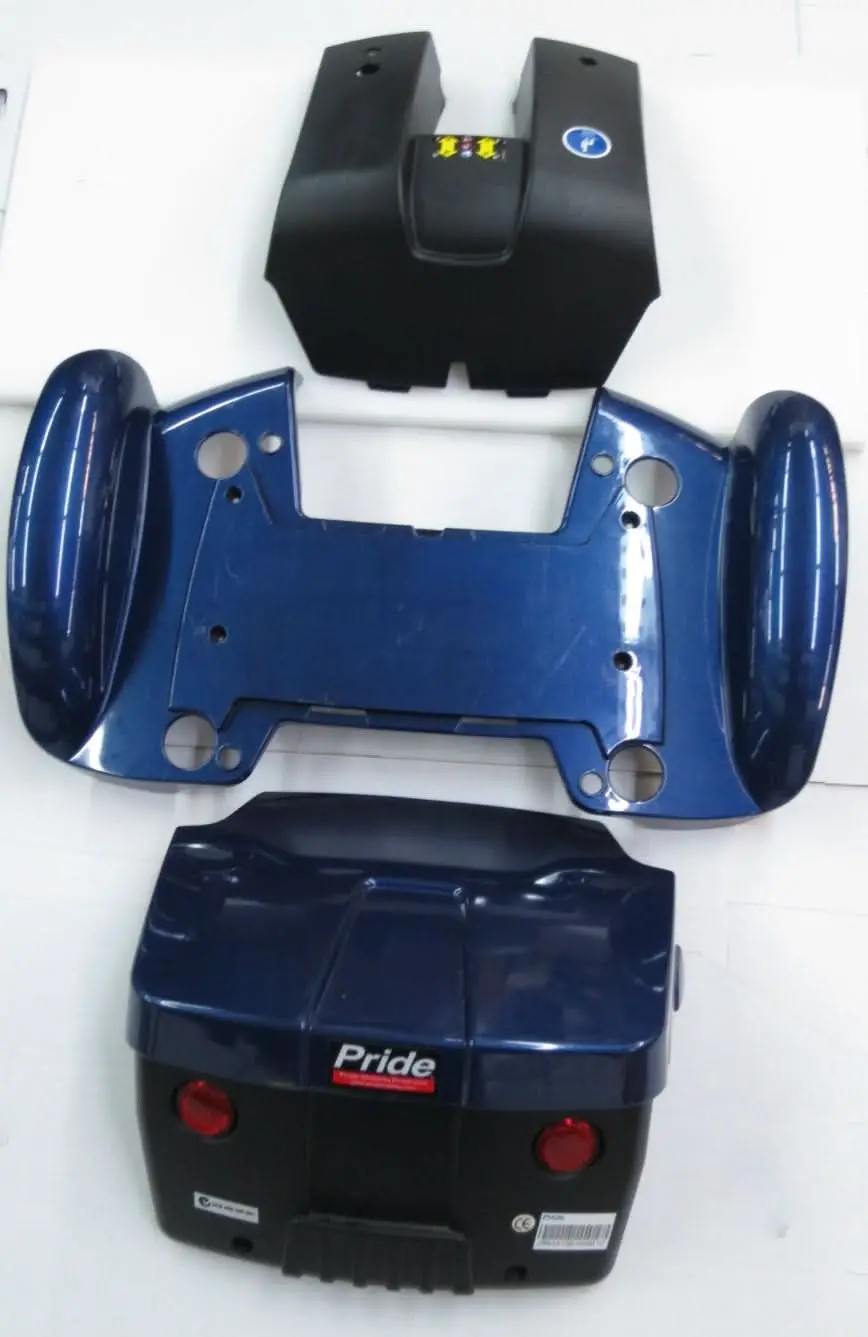 Blue Shroud Assembly For The Jazzy 614 Hd (Used) (Shdasmb5336) 1