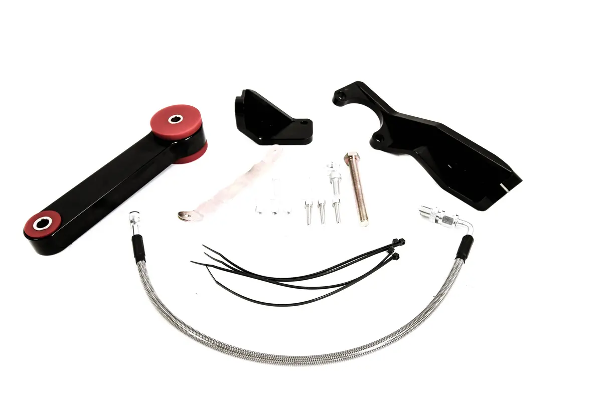 Precision Works Pitch Stop Brace & Mount W/ Clutch Line Combo (2015-2019 Subaru Wrx/Sti) 1