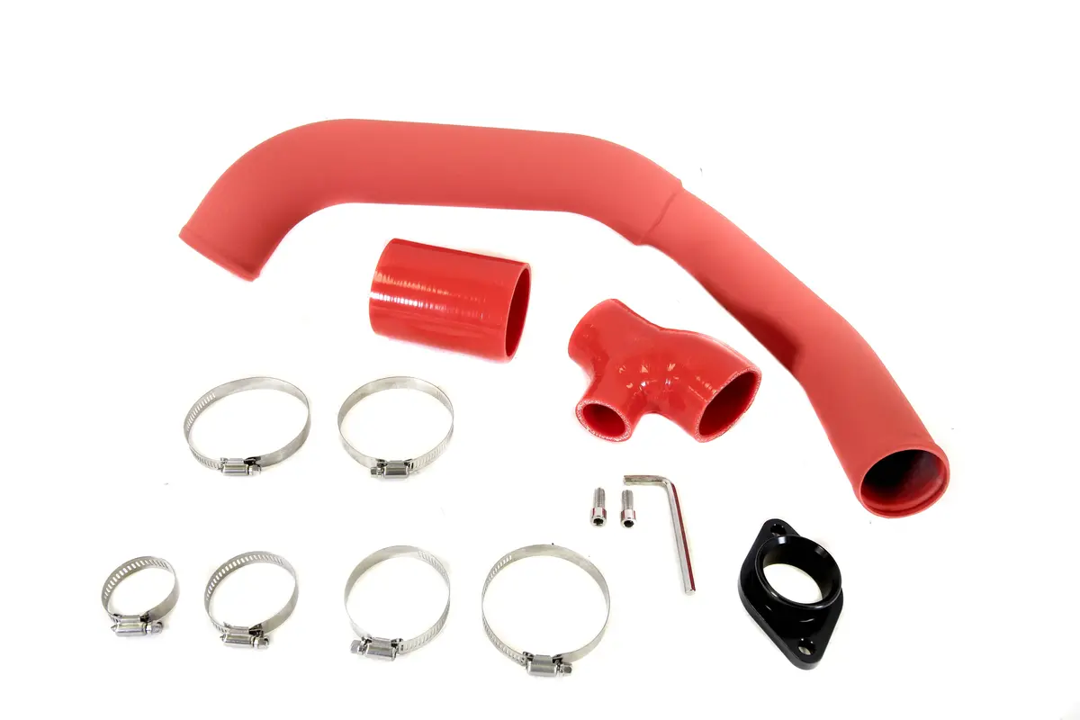 Private Label Mfg Subaru Wrx 2015 - 2020 Charge Pipe (Red) 1