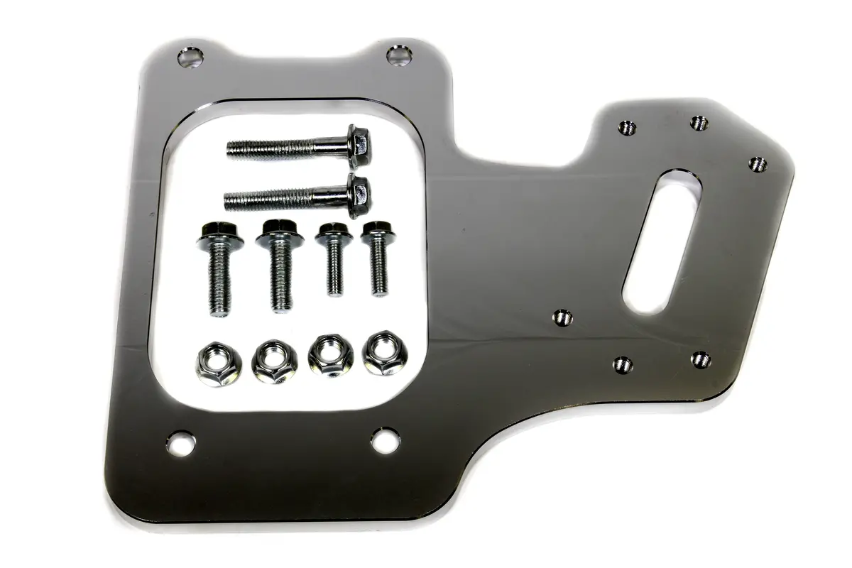 Precision Works Billet Aluminum Staging Brake Mounting Plate For B & D Series 1