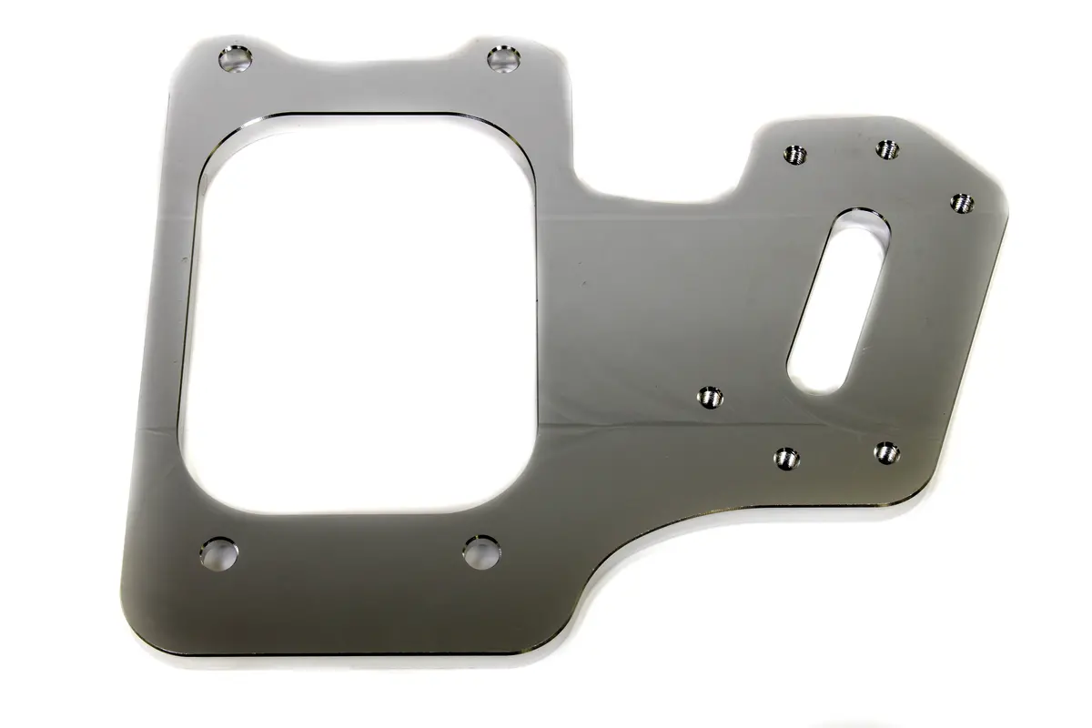 Precision Works Billet Aluminum Staging Brake Mounting Plate For B & D Series 2