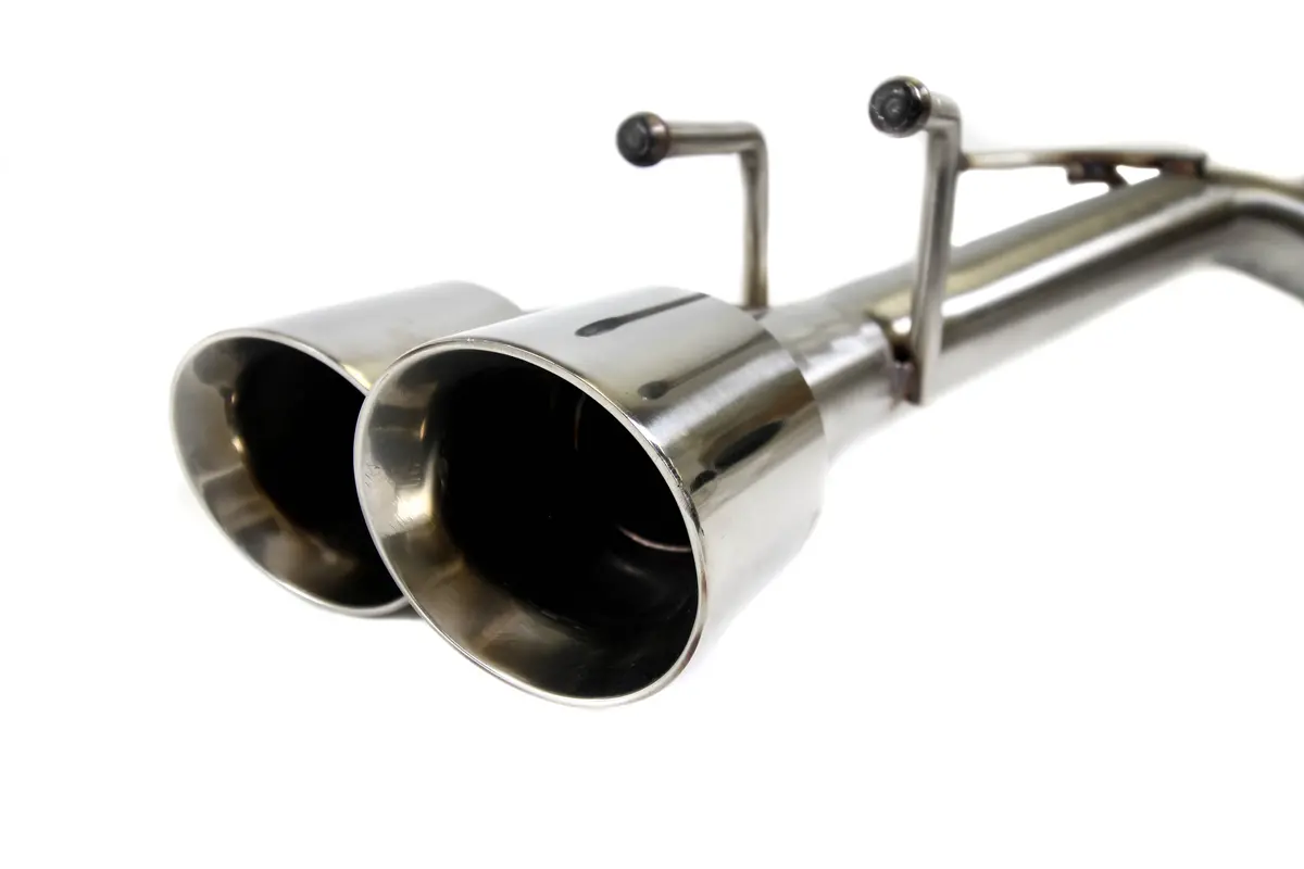 Plm Toyota Camry 2.5L 3.5L 2018 - 2021 Axle Back Muffler Delete (Polished) 2