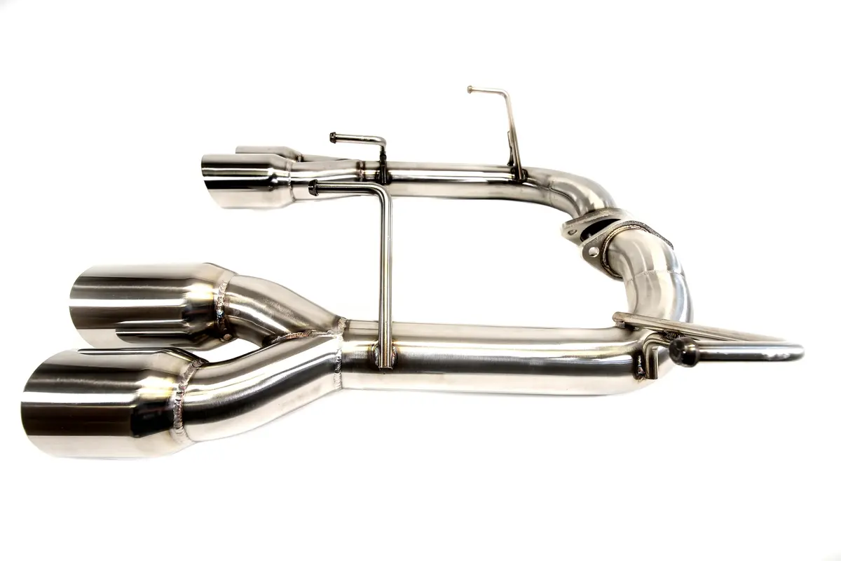 Plm Subaru Wrx & Sti 2015 - 2019 Axle-Back Exhaust / Muffler Deletes (Polished Tip) 1