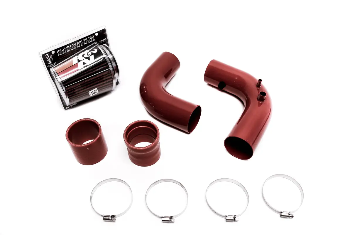 Plm K-Swap K20 K24 Cold Air Intake Kit With K&N Filter (Rallye Red) 1