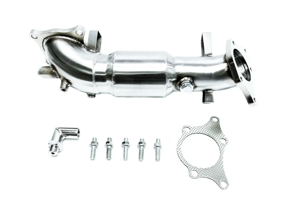 Plm Power Driven Downpipe V2 For 2017+ Fk8 Civic Type R 1