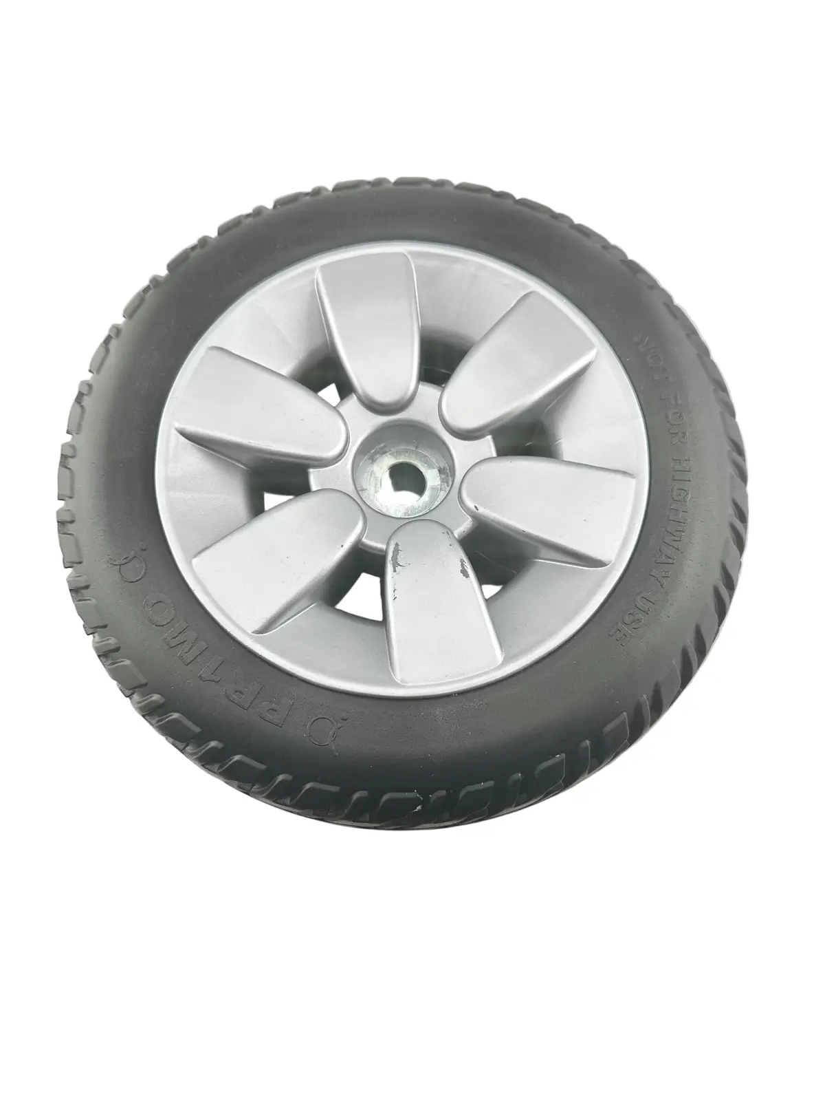 3.00-4 Flat-Free Drive Wheel Assembly With Black Tire For The Jazzy Air, Select, & Select 6 Power Chairs (Whlasmb2045)  (Blemished) 1