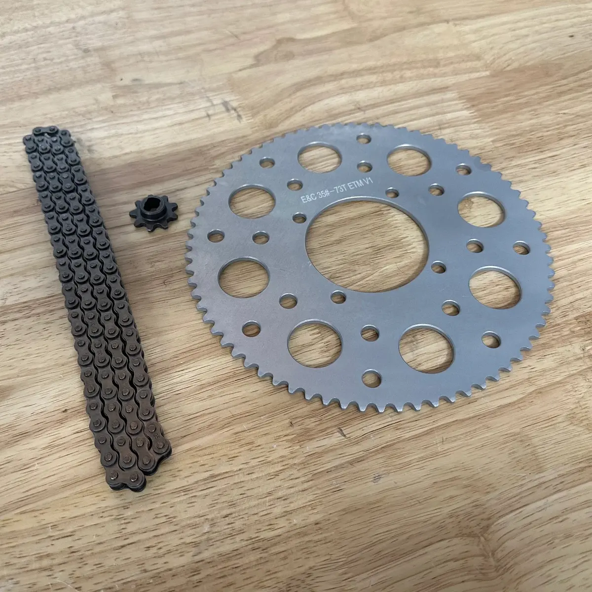 Electric & Co. #35 Hd Ultralight Sprocket & Chain Kit 1