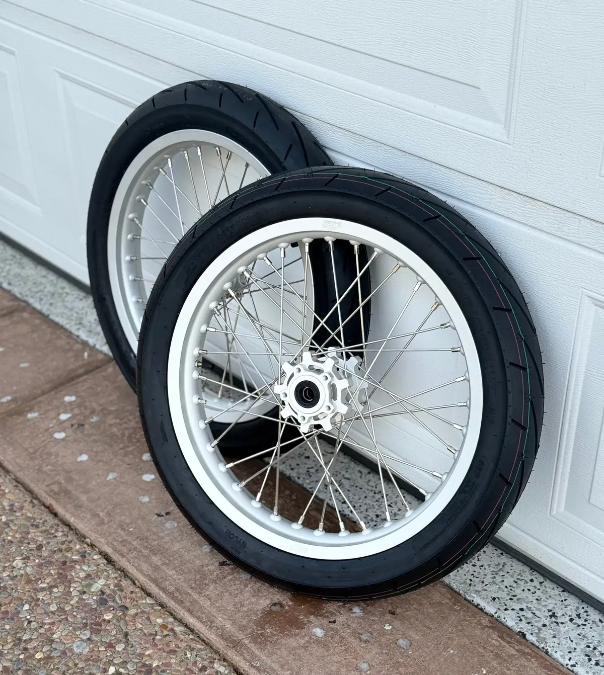 Custom! Supermoto Wheel Set For Surron Lbx/E Ride Pro Ss 2.0 1