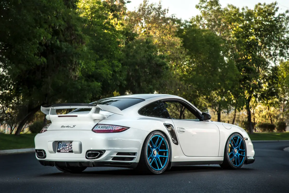 Vr Aero Carbon Fiber Package Porsche 997 Tt 07-13 2