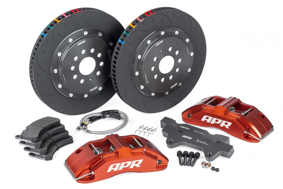Apr Brakes - 380X34mm 2 Piece 6 Piston Kit - Front - Red - Rs3 8V Hatch 1