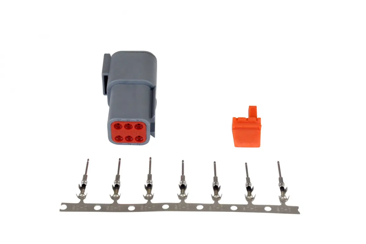 Aem Dtm-Style 6-Way Receptacle Connector Kit 1